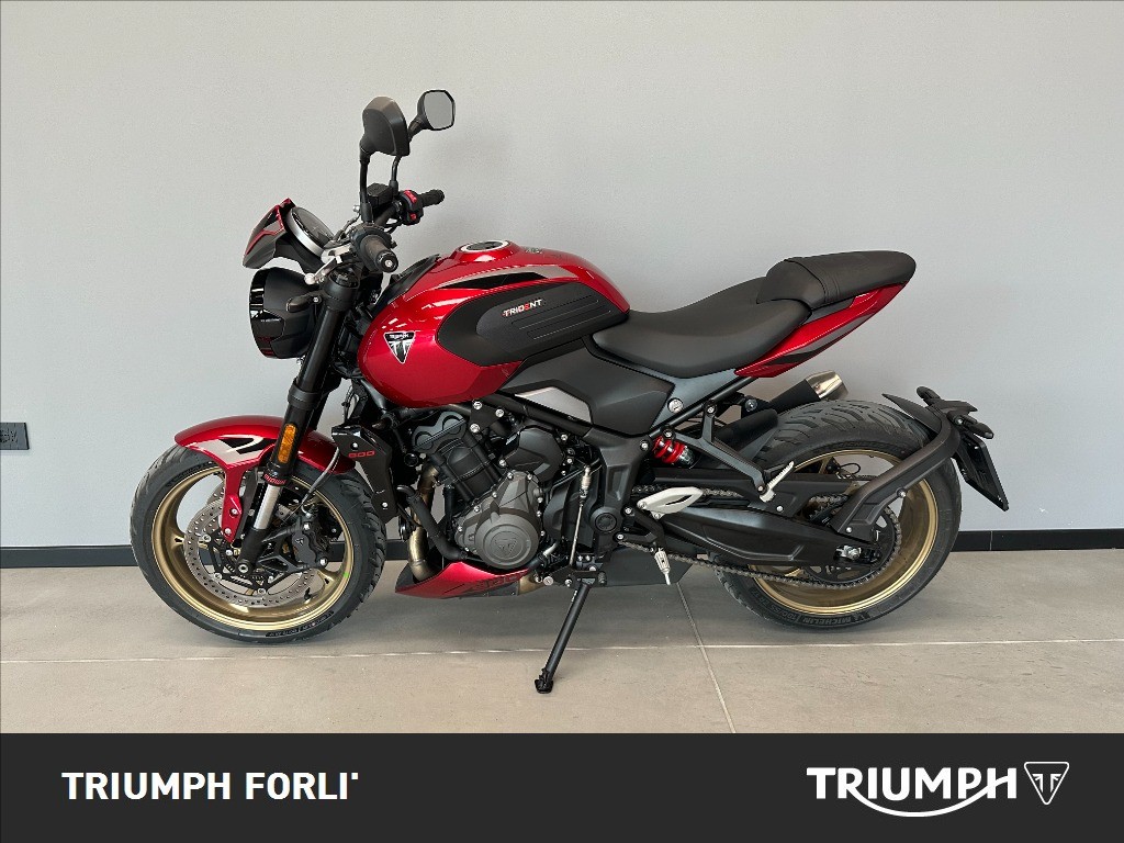 TRIUMPH Trident 800 Carnival Red Abs