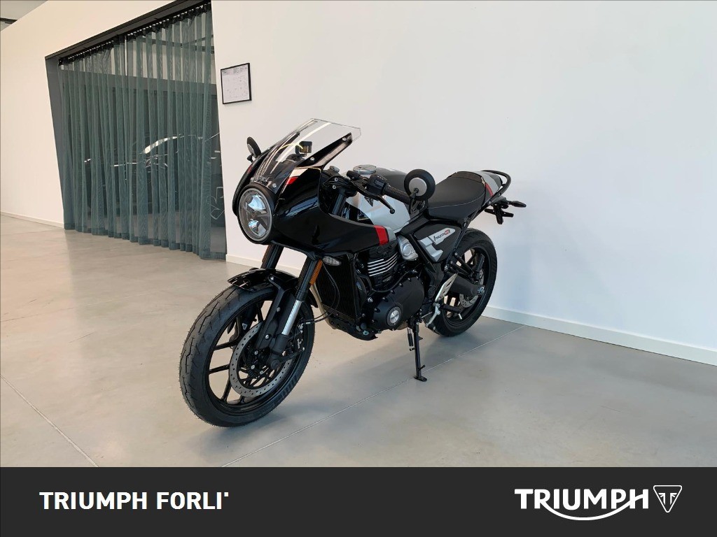 TRIUMPH Thruxton 400 Phantom Black / Aluminium Silver Abs