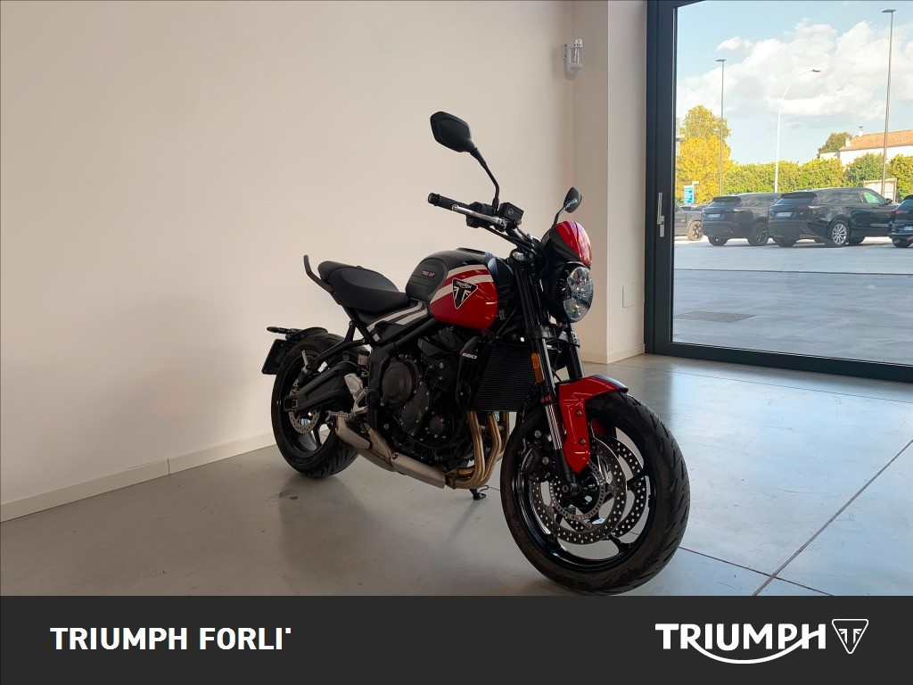 TRIUMPH Trident 660 Diablo Red / Sapphire Black Abs